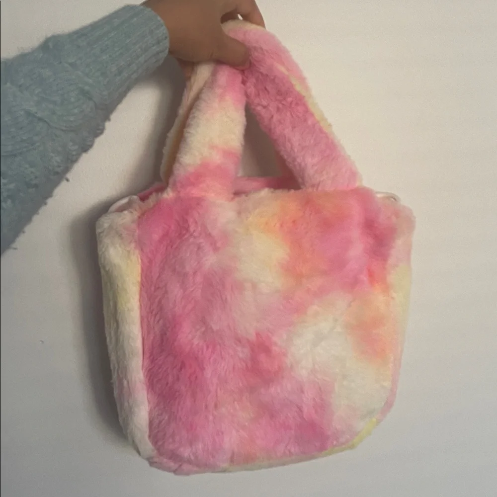 Unicorn Plush Kids crossbody Bag - Multicolor
